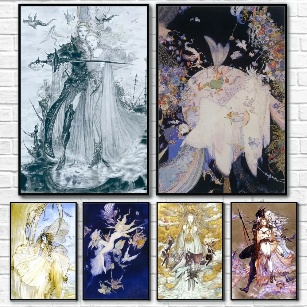 Luxury Lifestyle Items - Yoshitaka Amano Final Fantasy Oyunu Lüks