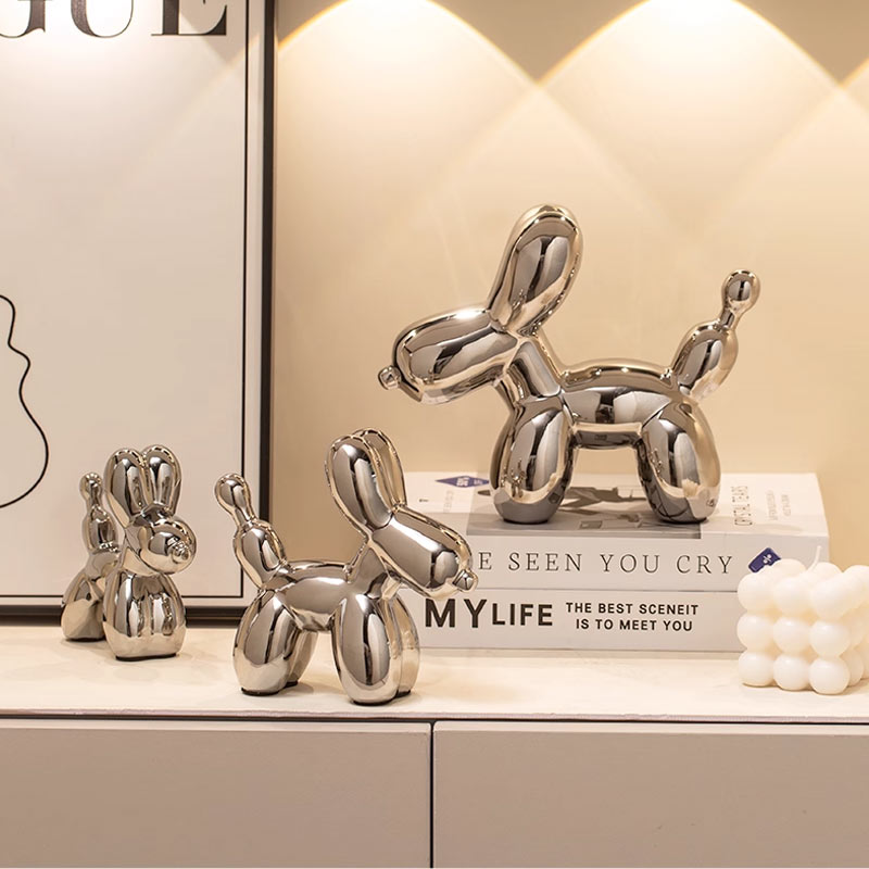 Seramik Heykeller Gümüş Balon  - Luxury Lifestyle Items incelemesi ve fiyatı