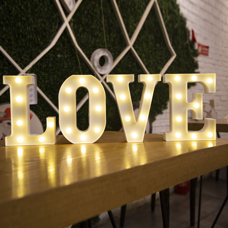 Lüks Alfabe Mektubu LED Işıkla - Luxury Lifestyle Items incelemesi ve fiyatı